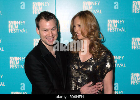 Dave Galafassi e Toni Collette in prima mondiale il brano "Bella Kate' come parte del Sidney Film Festival che si terrà dal 3-14 Giugno, 2009. Sydney, Australia. 13.06.09. Foto Stock