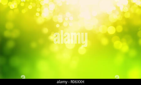 3D rendering sfocatura della luce di punti luce per lo sfondo. Abstract bokeh sfondo luci Foto Stock