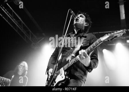 Jon Spencer e Bob Bert (Jon Spencer Blues Explosion) - 26 Ottobre 2018 - Leeds stilo Foto Stock