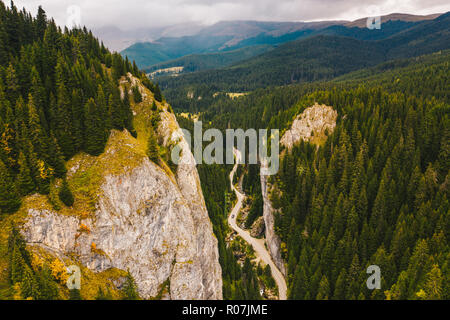 Tatar gole nei Carpazi all' inizio della stagione autunnale Foto Stock