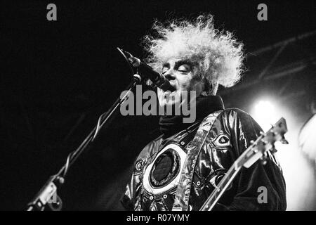 Il Melvins (chitarrista King Buzzo) 26 ottobre 2018 - Leeds stilo Foto Stock