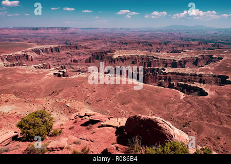 Il Parco Nazionale di Canyonlands, Utah Foto Stock