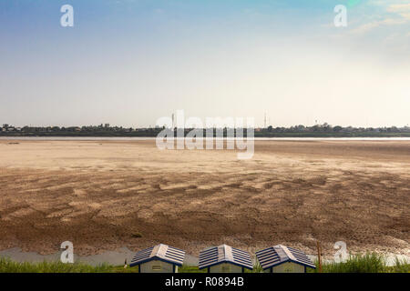 Il fiume Mekong, Vientiane, Laos Foto Stock