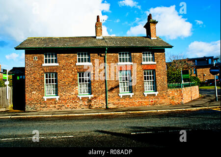 Il carbone casa di mercanti, Stockton e Darlington Railway Yarm Branch, Yarm on Tees, Inghilterra Foto Stock