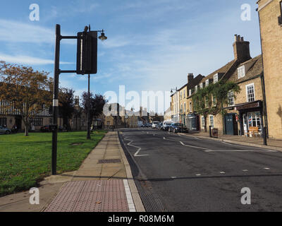 ELY, Regno Unito - circa ottobre 2018: Vista della città Foto Stock