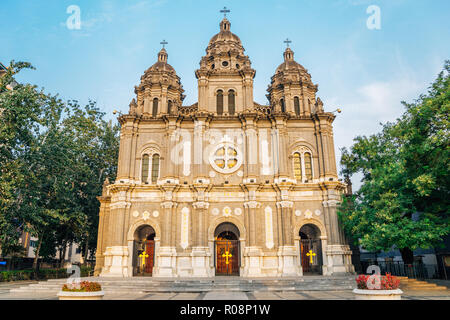 San Giuseppe Chiesa Cattedrale di Wangfujing di Pechino, Cina Foto Stock