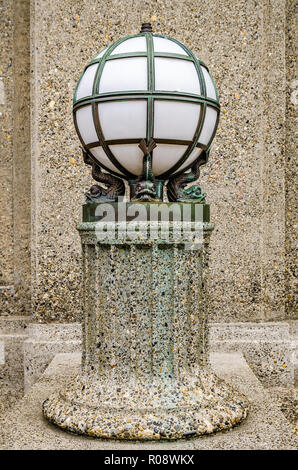 Luce elegante al Porto di Seattle, Washington Foto Stock