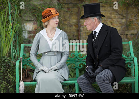 Il sig. HOLMES 2015 Miramax film con Ian McKellen e Hattie Morahan Foto Stock