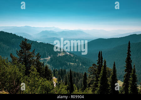 Teton Pass, Wyoming Foto Stock