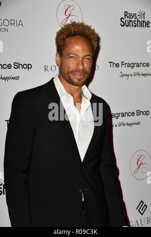 Londra, Regno Unito. 02Nov, 2018. Gary Dourdan Arrivers al Global dono Gala red carpet - Eva Longoria ospita annuali finalizzata alla raccolta di fondi in aiuto dei raggi del sole, Eva Longoria Foundation e Global dono Foundation il 2 novembre 2018 A Rosewood Hotel, Londra, Regno Unito. Credito: Immagine credito capitale: capitale dell'immagine/Alamy Live News Foto Stock