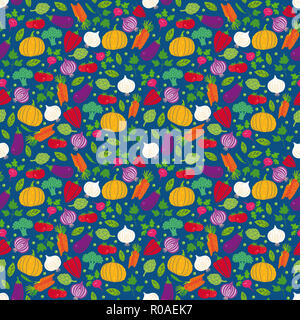 Digital perfetta illustrazione di alcuni vegatables Foto Stock