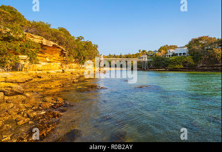 Prezzemolo Bay riserva nella Vaucluse, Sydney, Nuovo Galles del Sud, Australia Foto Stock