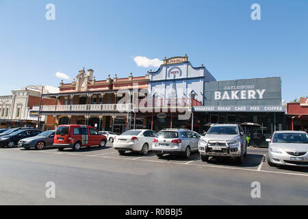 Daylesford, Australia: Marzo 23, 2018: Daylesford è una piccola città a nord-ovest di Melbourne. Si tratta di una popolare attrazione turistica. Foto Stock