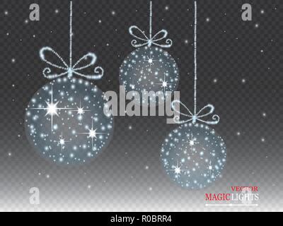 Addobbi natale realizzata da fiocchi di neve illustrazione vettoriale. Albero di natale toy Illustrazione Vettoriale