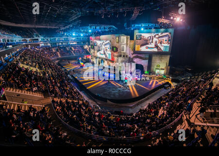 Immagine editoriale di un Counter Strike: offensiva mondiale torneo esports evento. Foto Stock