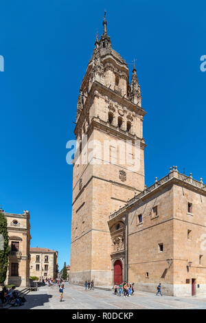 Vecchia Cattedrale (Catedral Vieja), Plaza Juan XXIII, Salamanca, Castilla y Leon, Spagna Foto Stock