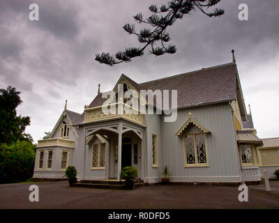 Biblioteca storica in stile vittoriano edificio, Auckland, Nuova Zelanda Foto Stock
