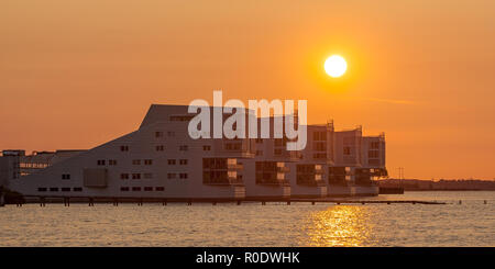 Contemporaneo alloggiamento in alluminio a Gooimeer, Paesi Bassi Foto Stock