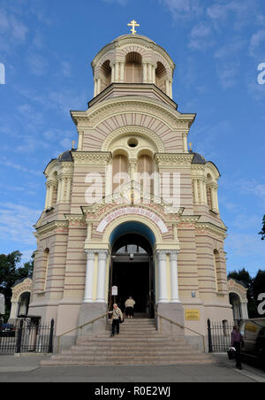 Natività di Cristo cattedrale, Riga, Lettonia Foto Stock