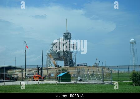 Il Centro Spaziale Kennedy Foto Stock