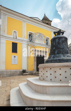 Il vecchio villaggio di Spinazzola in Puglia, Italia Foto Stock