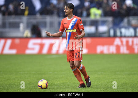 Roma, Italia. 4 Nov 2018. Felipe di spal durante la Serie A match tra Lazio e Spal presso lo Stadio Olimpico di Roma il 4 novembre 2018. Foto di Giuseppe mafia. Credit: UK Sports Pics Ltd/Alamy Live News Foto Stock