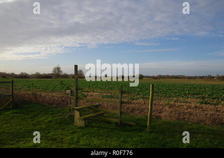 La Macmillan modo. Lincolnshire. East Midlands. In Inghilterra. Regno Unito Foto Stock