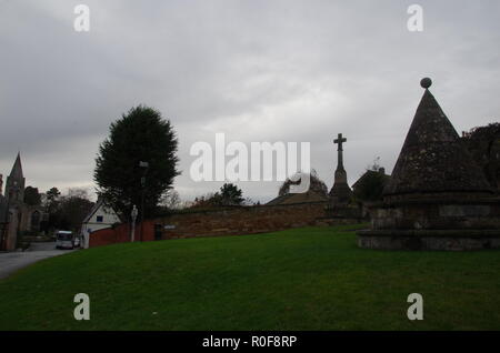 Hallaton Buttercross sul verde del villaggio. La Macmillan modo. Leicestershire. East Midlands. In Inghilterra. Regno Unito Foto Stock