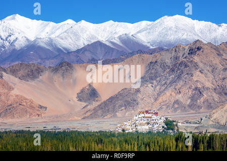 Monastero di Thiksey, Ladakh, Jammu e Kashmir India Foto Stock