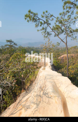 Pai canyon, Pai, Thailandia Foto Stock