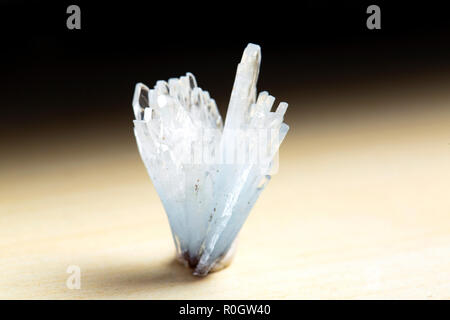 La barite su calcite, Stoneham, saldare County, Colorado gem Foto Stock