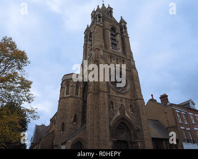 Emmanuel Church, Downing posto Regno Chiesa Riformata (HRK) in Cambridge, Regno Unito Foto Stock