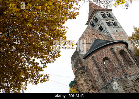 Bad Hersfeld, Germania. 05 Nov, 2018. La rovina della collegiata, sede del festival a Hersfeld. La sessantanovesima edizione del festival si svolge dal 05.07.2019 al 01.09.2019. Credito: Swen Pförtner/dpa/Alamy Live News Foto Stock