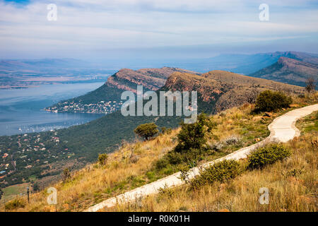 Sulla sommità del monte Magaliesberg appena fuori Pretoria, Sud Africa Foto Stock