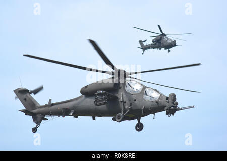 L'Esercito Italiano Aviation AH-129D Mangusta. Foto Stock