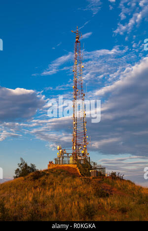 Affacciato su Pretoria dal Klapperkop fort, Pretoria, Sud Africa Foto Stock