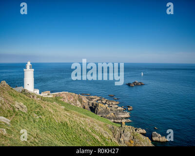 Avviare Point Lighthouse Devon UK Foto Stock