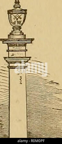 " Brochure di Bunker Hill. Con viste heliotype" (1875) Foto Stock