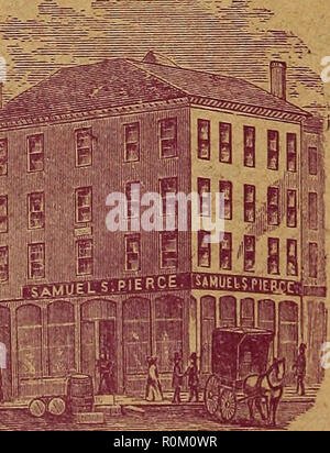 " Brochure di Bunker Hill. Con viste heliotype" (1875) Foto Stock