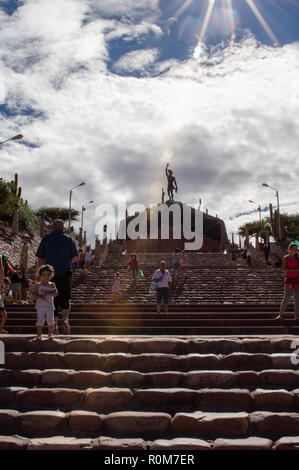 Bella città del nord argentino Foto Stock