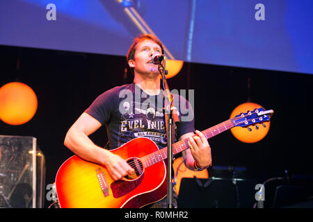 James Blunt, Saenger, musica, concerti, cantando, tappeto rosso, tappeto rosso mostra, 37th sportivo tedesco di premere la sfera nel Alte Oper Frankfurt, 03.11.2018. | Utilizzo di tutto il mondo Foto Stock