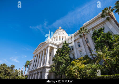 California State Capitol Building, Sacramento, California Foto Stock
