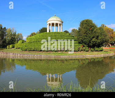 Il piccolo tempio di Parco Querini di Vicenza in Italia Foto Stock