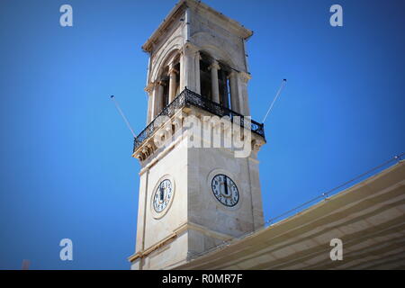 Torre dell Orologio a Hydra Island Grecia . Foto Stock