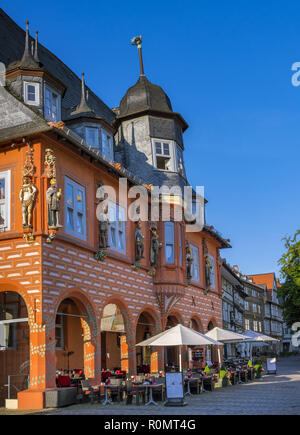 Kaiserworth a Marktplatz a Goslar, Germania Foto Stock