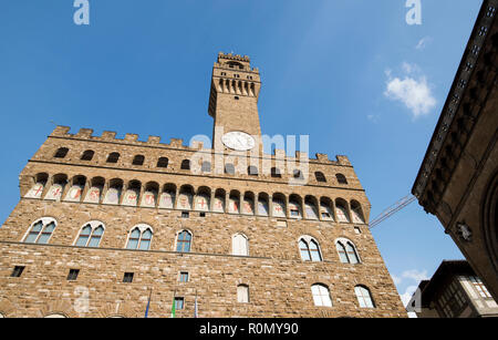 Palazzo della Signoria a Firenze, Italia Europa Foto Stock