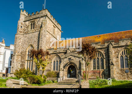 San Clemente Chiesa, Hastings, East Sussex, Inghilterra Foto Stock