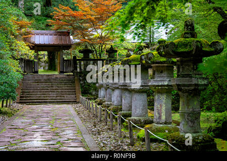 Il pittoresco ed estremamente storica città di Nikko in Giappone Foto Stock