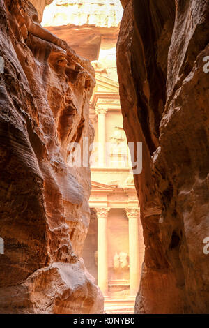 Petra, Madi Mousa, Regno Hascemita di Giordania Foto Stock