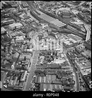 Carlisle, Cumbria, 1977. Creatore: Aerofilms. Foto Stock